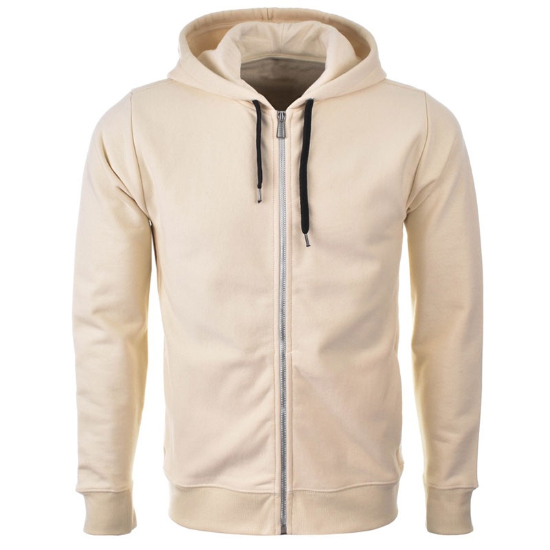 Men Zipper Hood