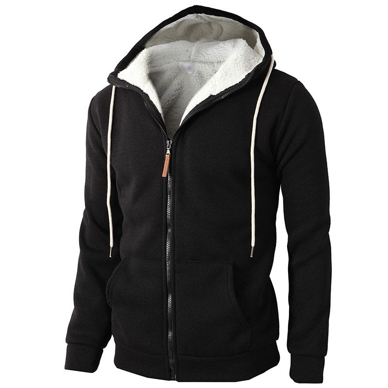 Men Zipper Hood