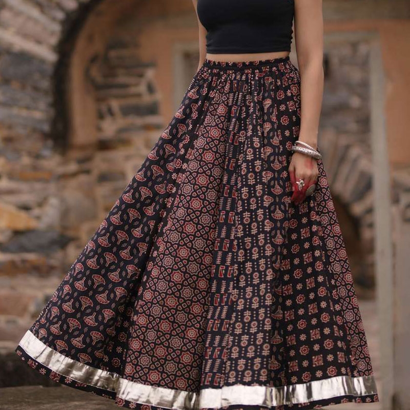 Women Cotton Skirt