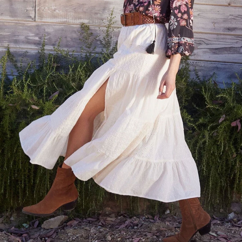 Women Cotton Skirt