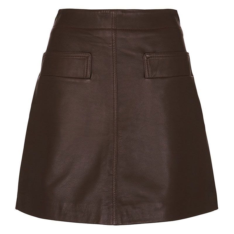 Women Leather Skirt