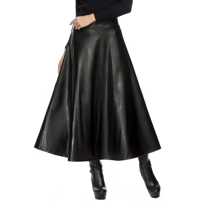 Women Leather Skirt