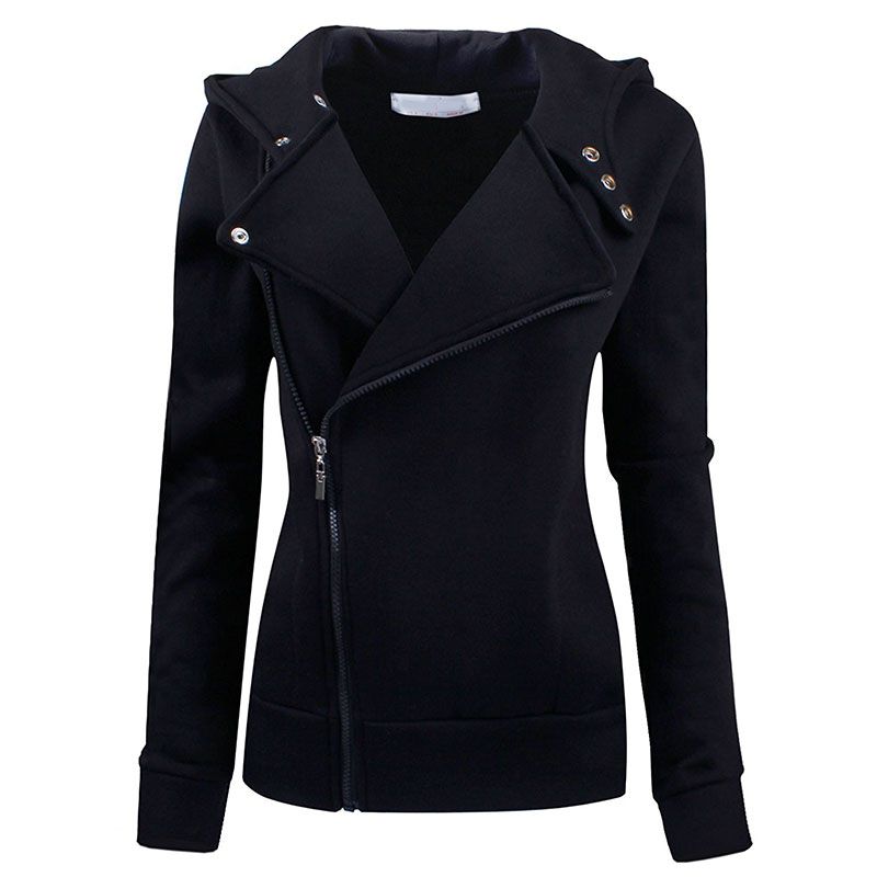 Women Zipper Hood